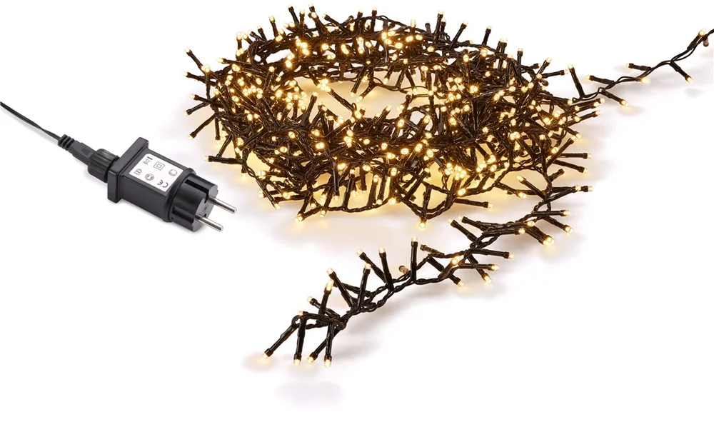 Lyslenke 1000 LED varmhvit 20+5 m v:3974104