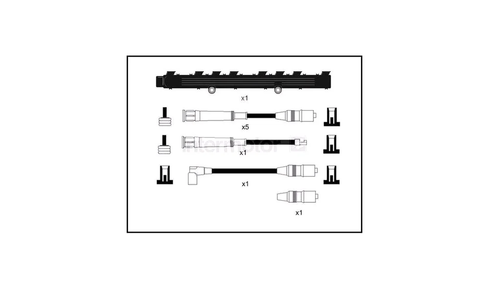 Tennplugg Kabelsett 73499T (Intermotor) v:6678194 Tennplugg Kabelsett 73499T (Intermotor) v:6678194