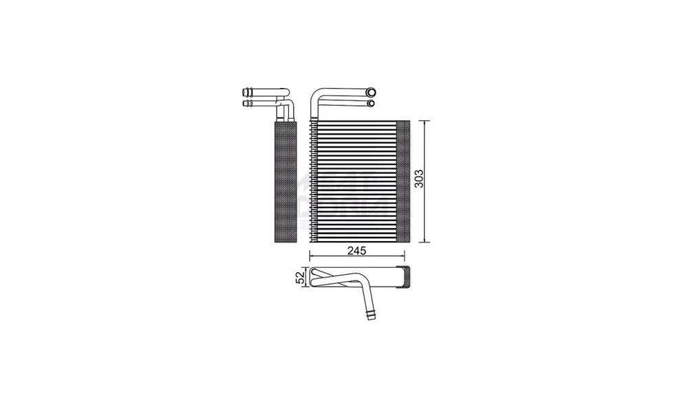 Fordamper, klimaanlegg 997079 (Meat & Do v:2102649