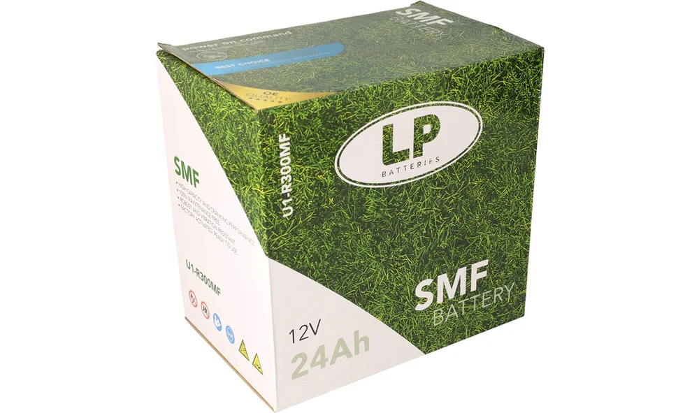 Batteri 12V-24Ah, U1-R300MF vedlfritt v:5895779