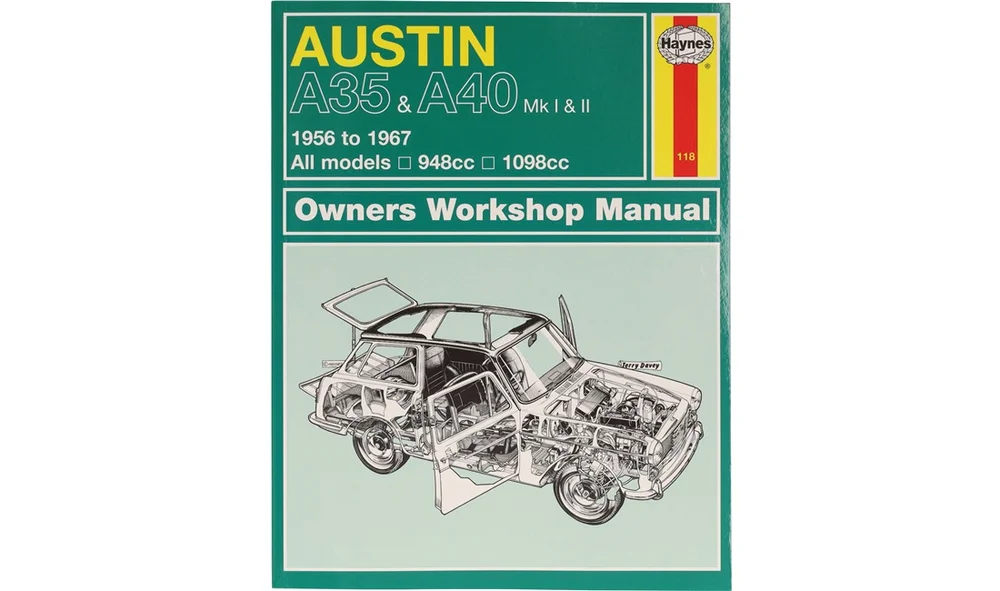 Rephåndbok Austin A35\/A40 56-67 v:627810 Rephåndbok Austin A35\/A40 56-67 v:627810