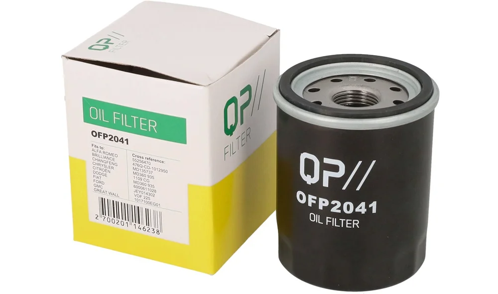 Oljefilter - 0 986 452 041 - (QP Filter) v:1065448