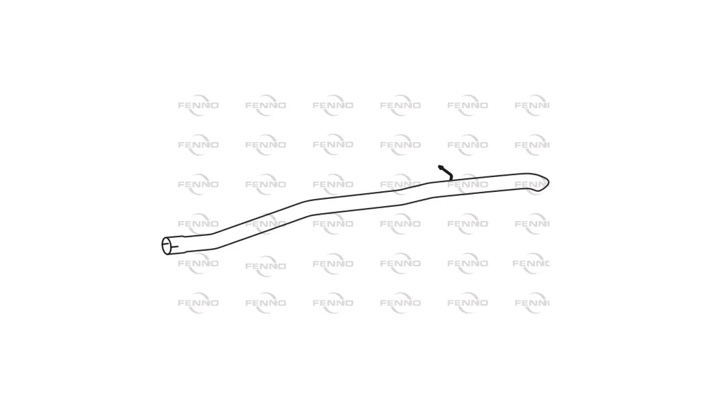 Eksosrør – P23124 – (Fenno) v:7121467