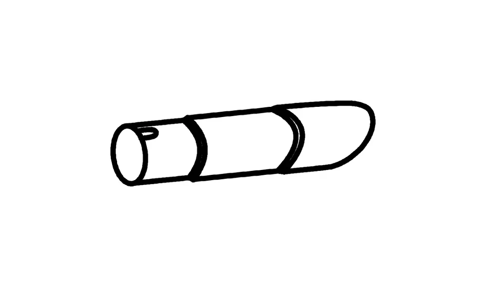 Eksosrør – P7884 – (Fenno) v:5702351