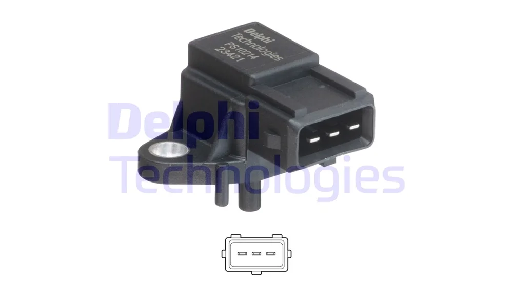 Sensor, Sugerørtrykk PS10214 (Delphi) v:6524313