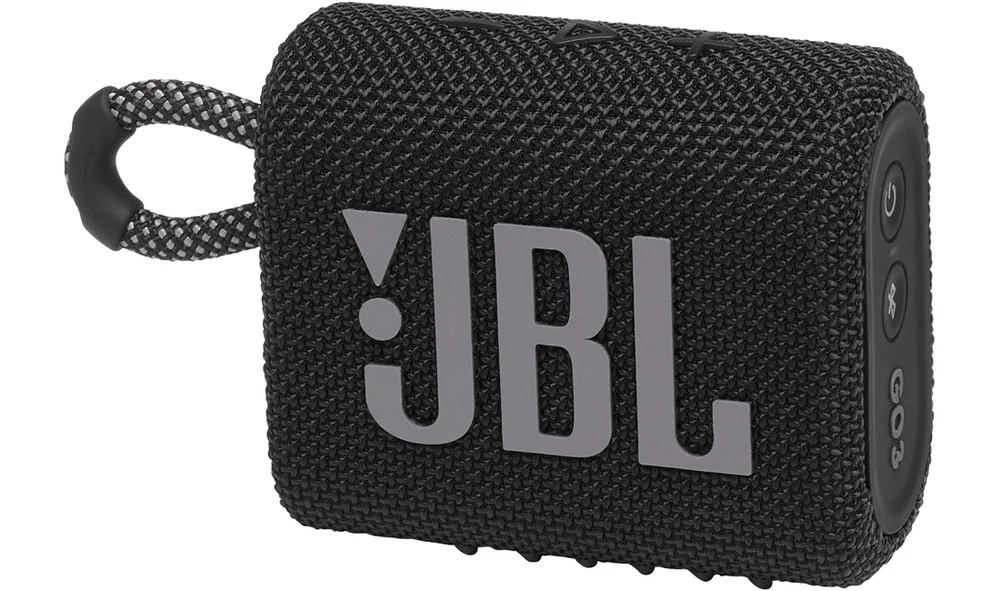 JBL Go3 BT Høyttaler Black – Vanntett v:6640393