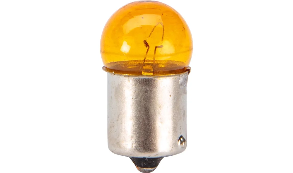 Blinklyspære, BA15S, 12V-10W, oransje v:5843563 Blinklyspære, BA15S, 12V-10W, oransje v:5843563