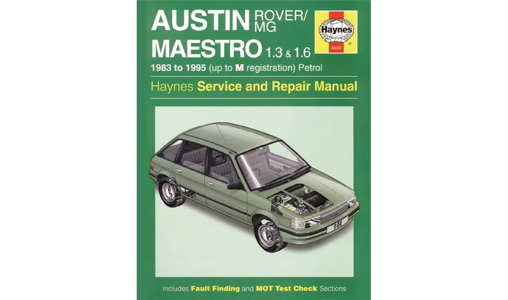 Rephåndbok Austin\/MG\/Rover Maestro 83- v:5814748 Rephåndbok Austin\/MG\/Rover Maestro 83- v:5814748