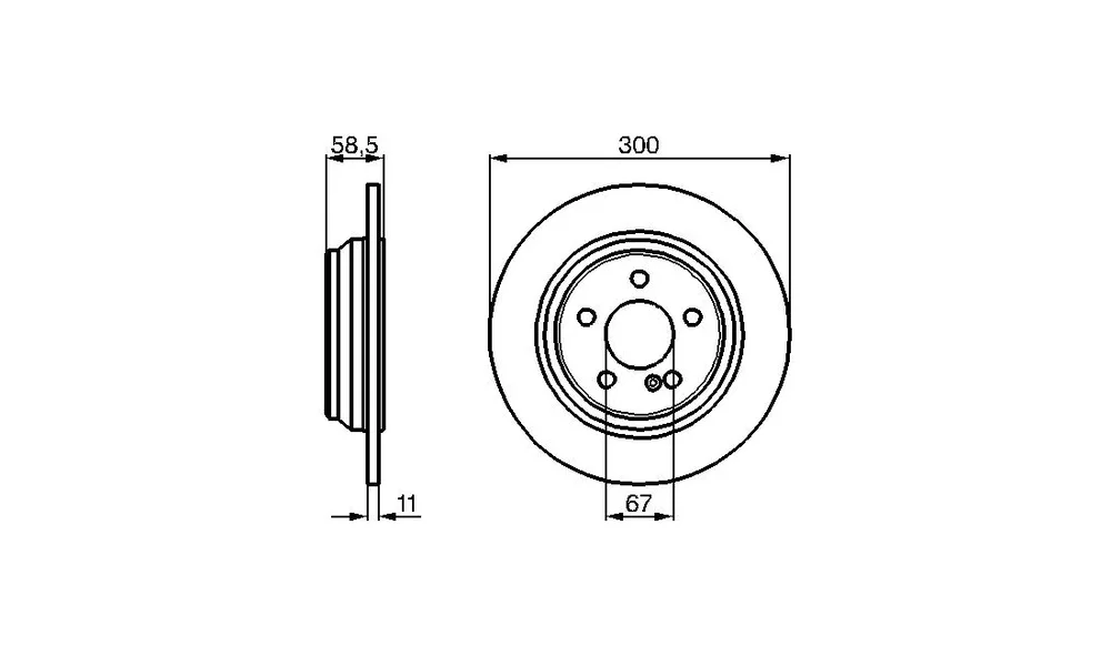 Bremseskive – 0 986 478 472 – (BOSCH) v:2667081 Bremseskive – 0 986 478 472 – (BOSCH) v:2667081