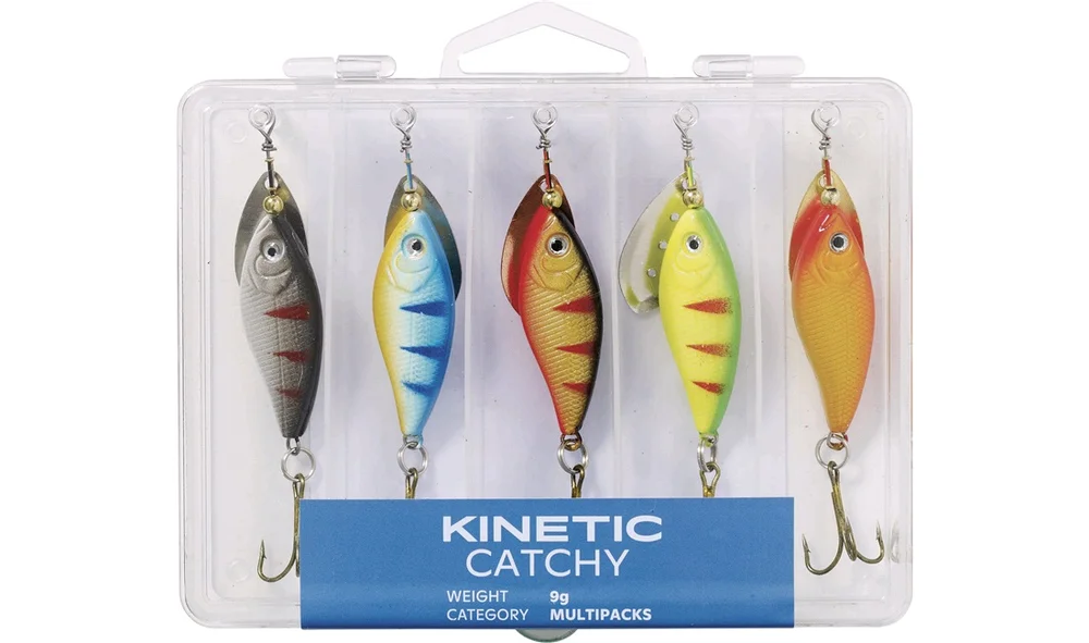 Spinnere, Catchy 9g, 5 stk v:4543328 Spinnere, Catchy 9g, 5 stk v:4543328