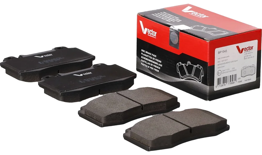 Bremsekloss Sett GDB1543 COTEC (Vector) v:3464009