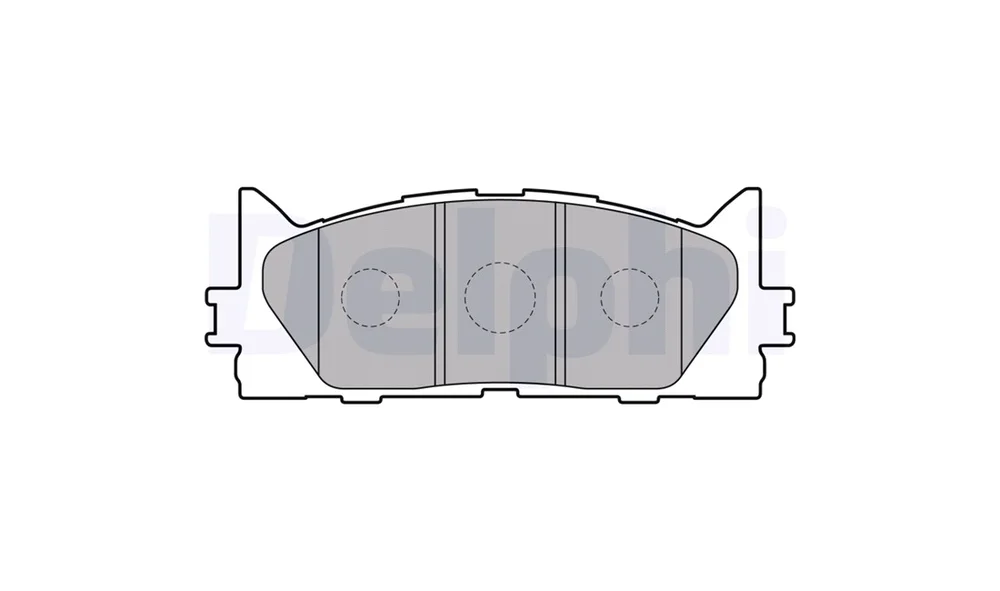 Bremsekloss Sett – LP2169 – (Delphi) v:6335172 Bremsekloss Sett – LP2169 – (Delphi) v:6335172