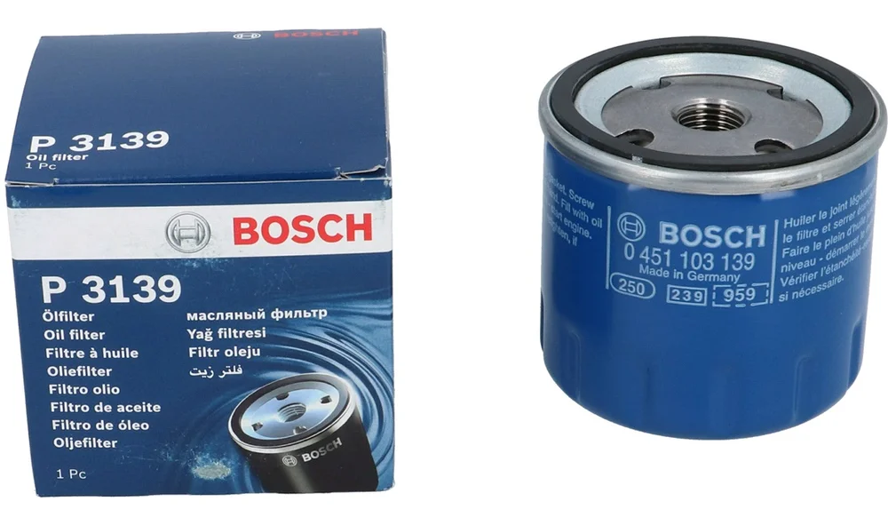 Oljefilter – 0 451 103 139 – (BOSCH) v:2458451 Oljefilter – 0 451 103 139 – (BOSCH) v:2458451