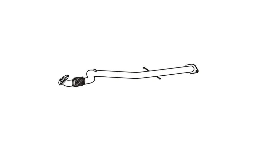 Eksosrør – P43050 – (Fenno) v:8319625