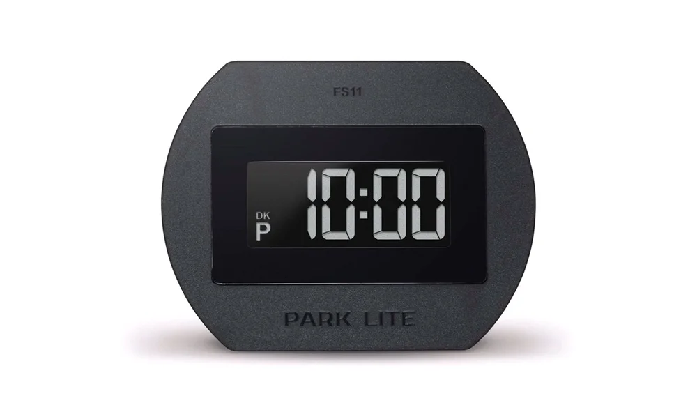 Elektronisk P-skive PARK LITE sort v:8015500