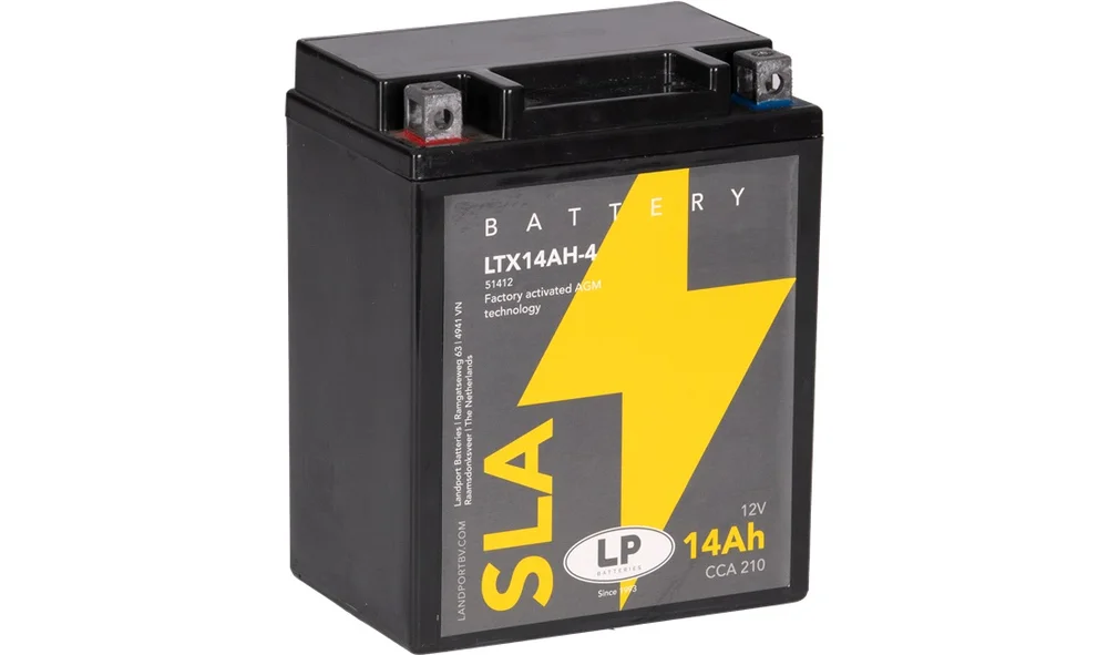 Batteri LP 12V-14Ah AGM, XRV750 90-92 v:3401695