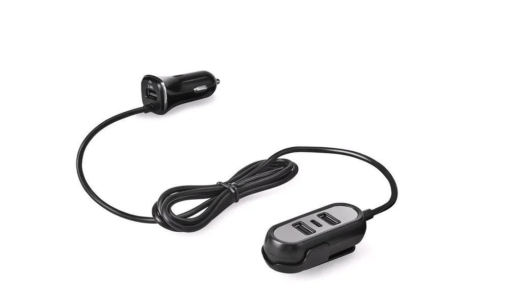 12-24V USB adapter front og bak USB-A\/C v:2376994