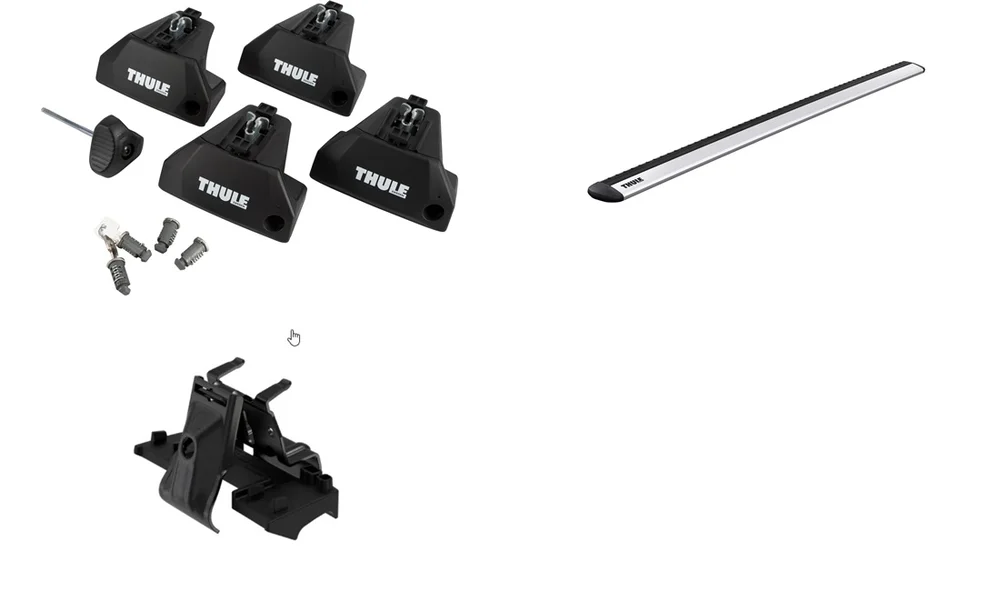 Takstativ, Thule WingBar EVO Grå v:7855681