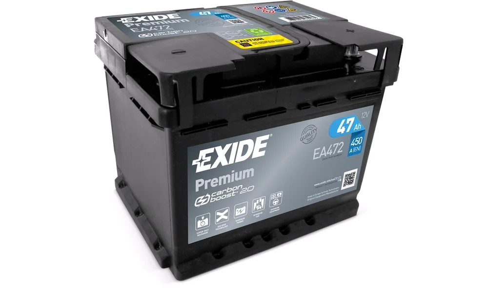 Batteri - EA472 - PREMIUM * - (Exide) v:9210937