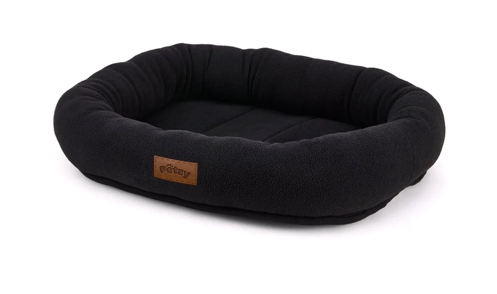 Hundeseng oval Mørkegrå Medium v:8545934