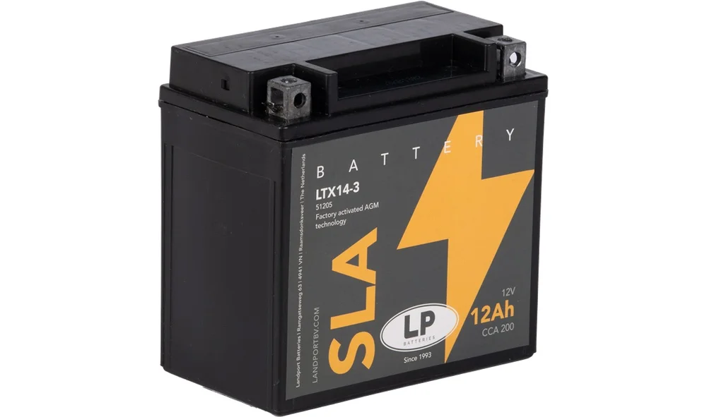 Batteri LP 12V-12Ah YTX12-3 AGM SLA v:9834949