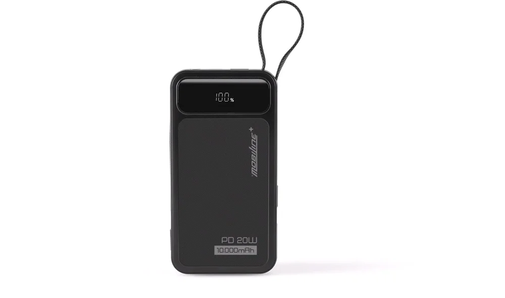 Powerbank 10000 mAh 20W, med kabel v:463900