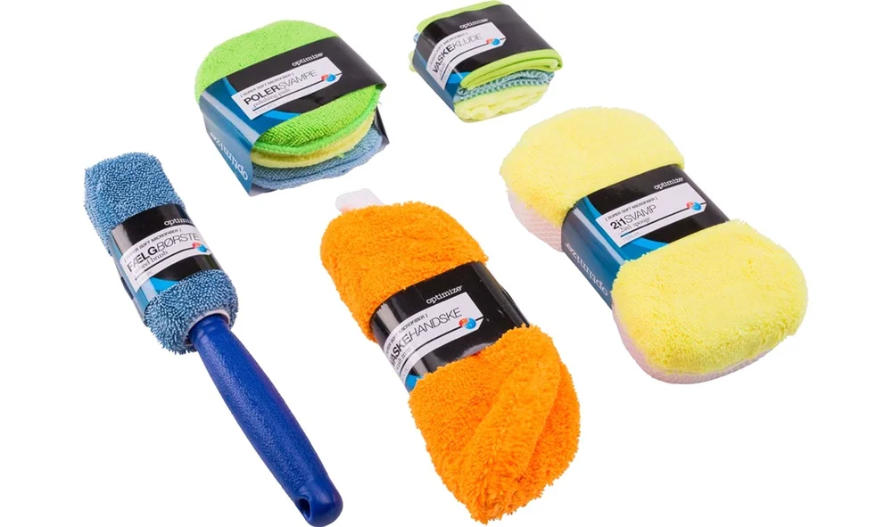 Vaskesett 9 deler Mikrofiber v:6651210