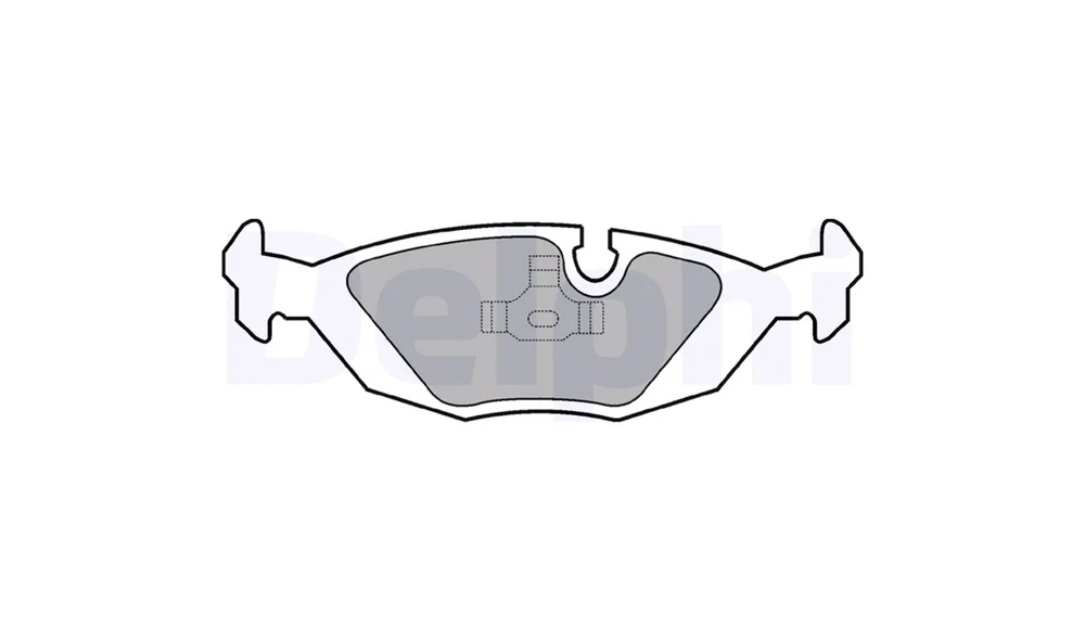 Bremsekloss Sett – LP576 – (Delphi) v:9812058 Bremsekloss Sett – LP576 – (Delphi) v:9812058