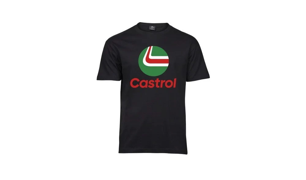 T-shirt Castrol sort str XL v:2591153