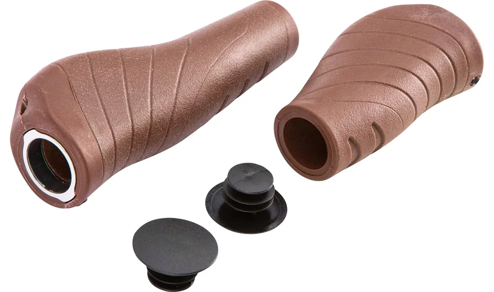 Håndtakssett brun ergonomisk 3-5-7-gir v:159637