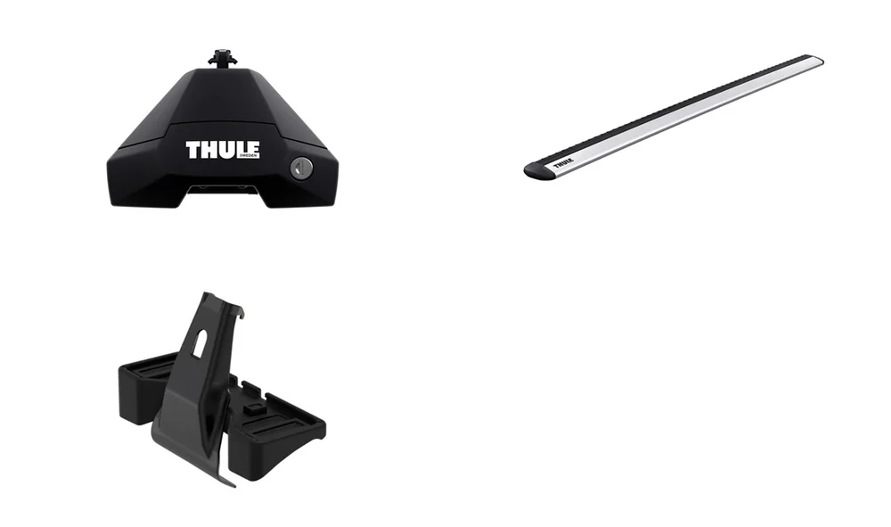 Tagbøjler, Thule WingBar EVO Grå v:4221292