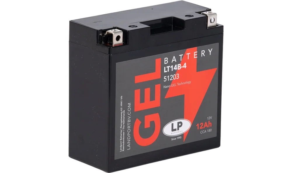 Batteri 12V-12Ah GT14B-4 Gel, FJR1300 v:1468476