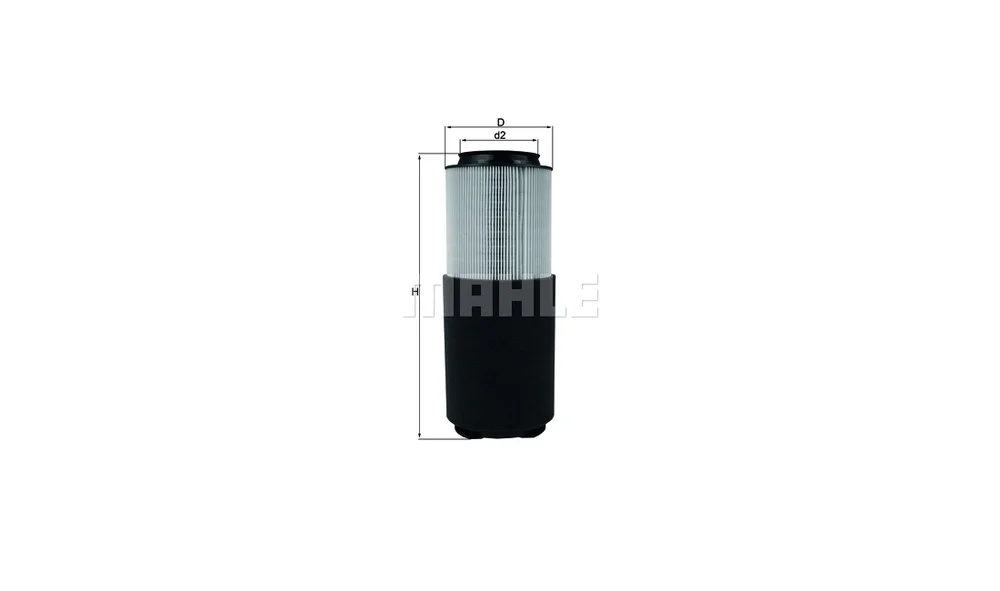 Luftfilter - LX 976 - (Mahle) v:1345420