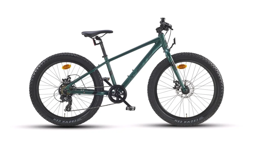 Fatbike MTB alu 24\ 7-speed grønn v:6608979"