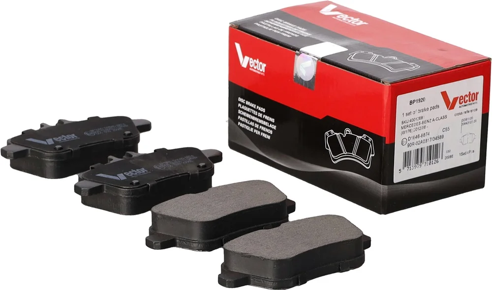 Bremsekloss Sett GDB1920 COTEC (Vector) v:4054791