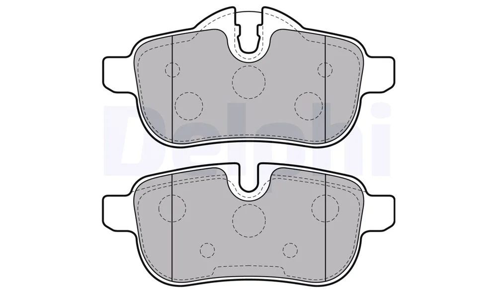 Bremsekloss Sett – LP2163 – (Delphi) v:7698798 Bremsekloss Sett – LP2163 – (Delphi) v:7698798