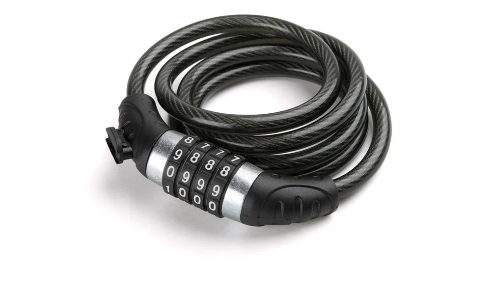 Spirallås m\/kode Ø10X1,5m RED STAR LOCK v:8004307