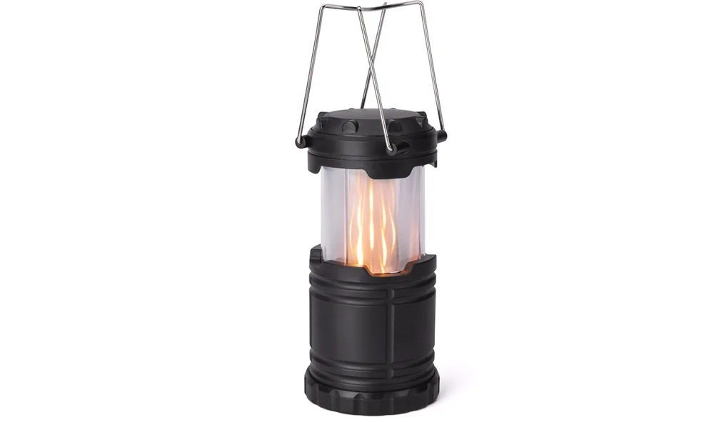 Campinglampe hvit lys\/flamme t\/batteri v:8316003 Campinglampe hvit lys\/flamme t\/batteri v:8316003