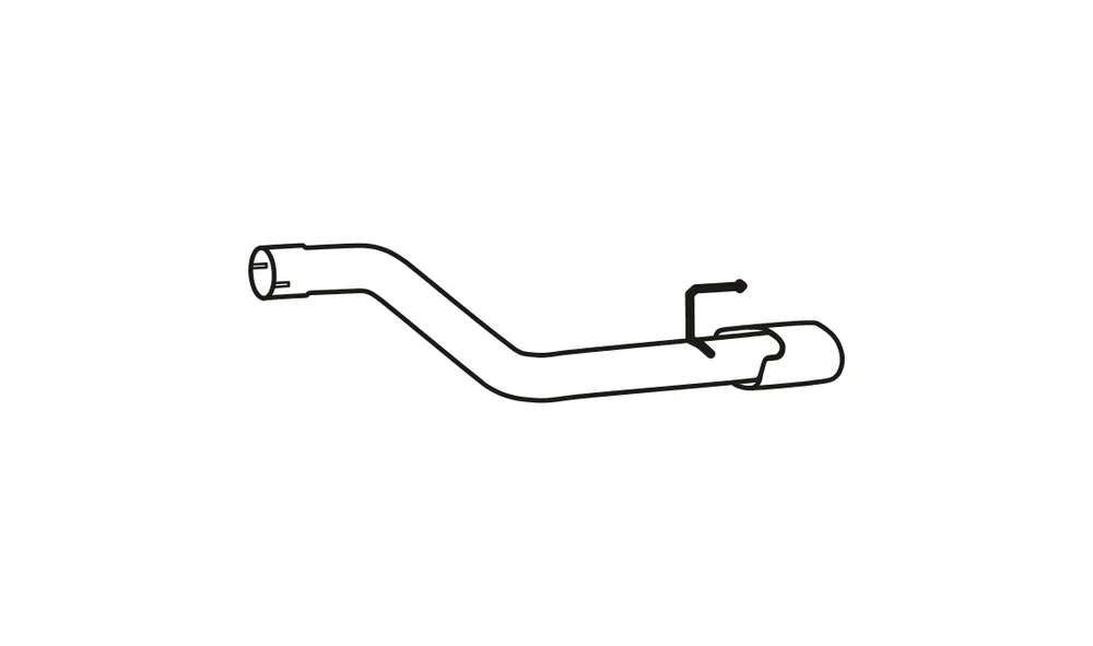 Eksosrør - P43029 - (Fenno) v:3625717