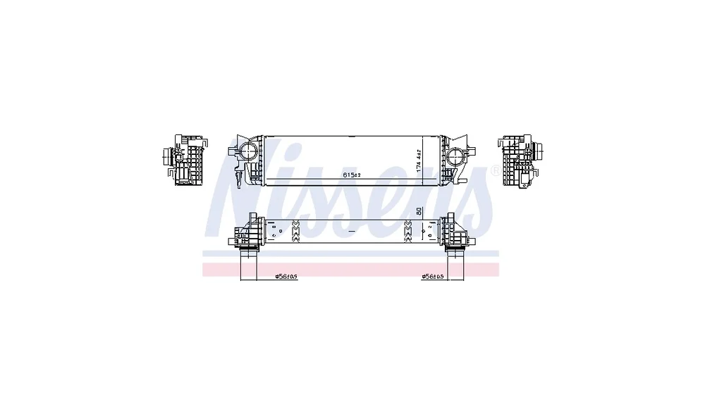Intercooler – 961771 – (Nissens) v:6410047 Intercooler – 961771 – (Nissens) v:6410047