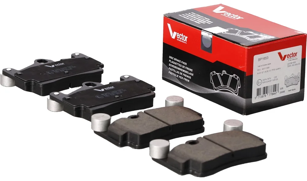 Bremsekloss Sett GDB1653 COTEC (Vector) v:1051808 Bremsekloss Sett GDB1653 COTEC (Vector) v:1051808