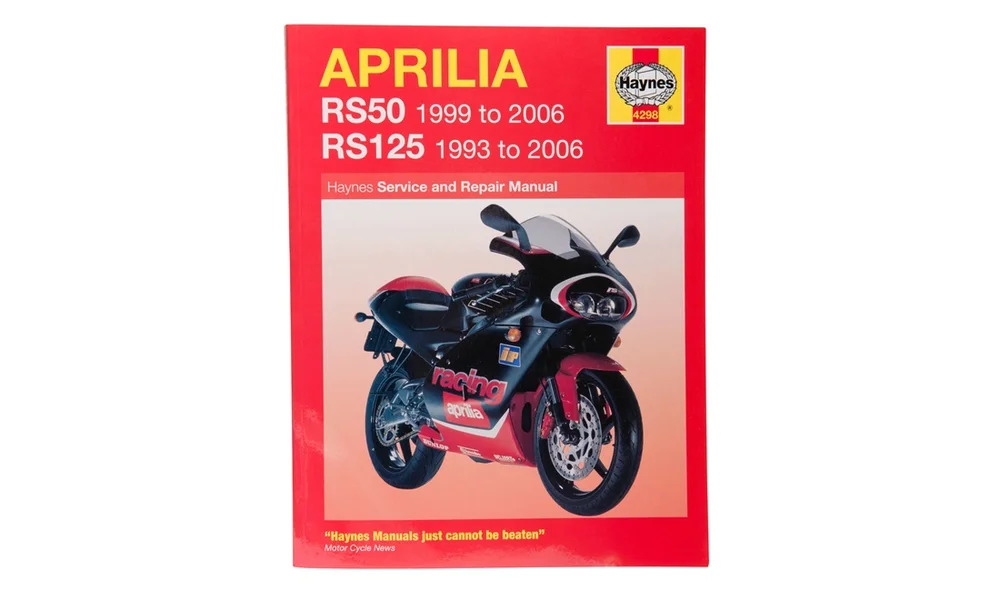 Verkstedhåndbok, Aprilia RS50\/125 v:3050371 Verkstedhåndbok, Aprilia RS50\/125 v:3050371