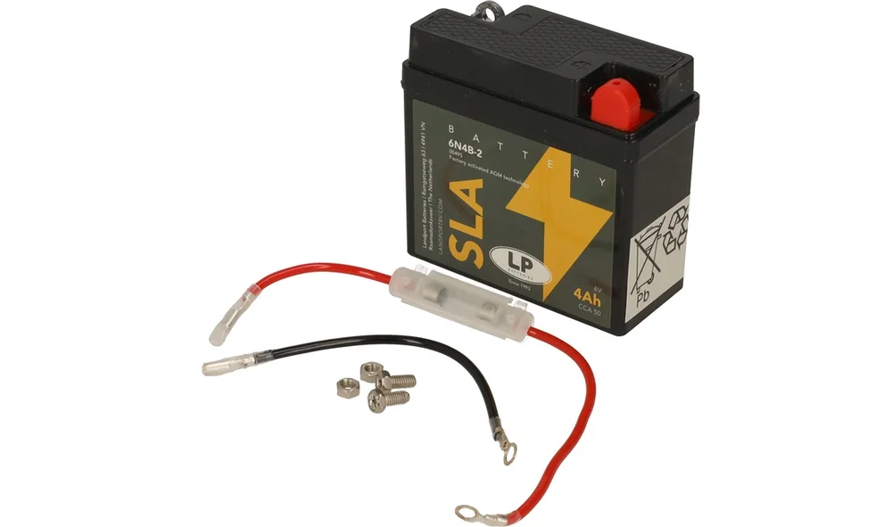 Batteri LP 6V-4Ah 6N4B-2 AGM SLA v:8077709