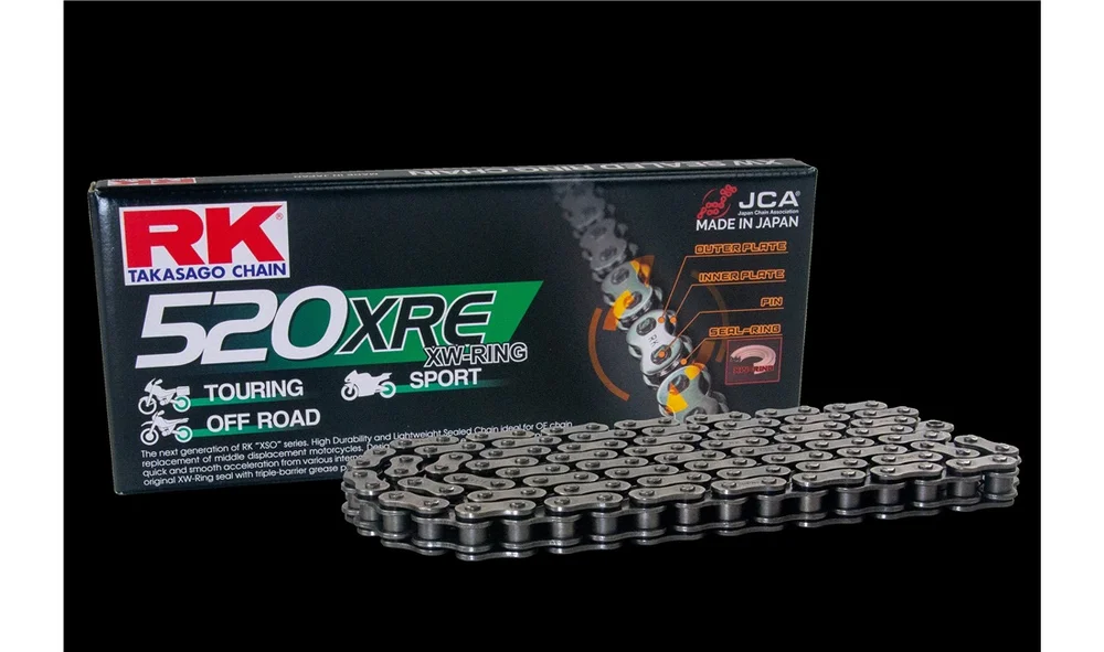 Kjede RK 520XRE XW-ring 120 ledd v:6659931