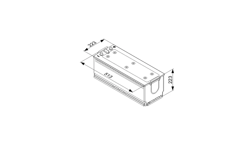 Batteri – 0 092 T40 780 – T4 – (BOSCH) v:3815009