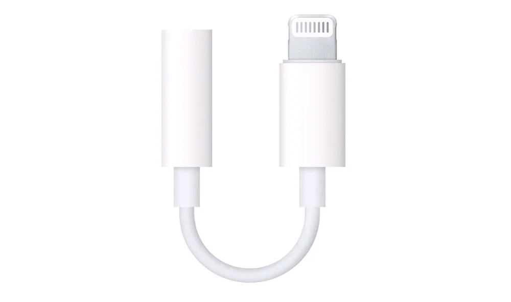 Lightning til mini jack adapter 0,1 m v:7926869 Lightning til mini jack adapter 0,1 m v:7926869