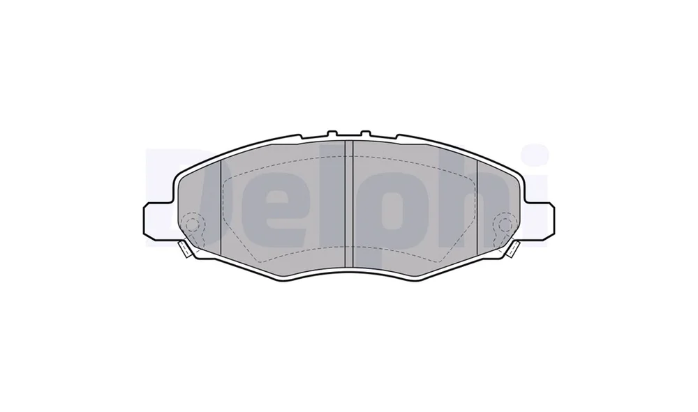 Bremsekloss Sett – LP2059 – (Delphi) v:8606838 Bremsekloss Sett – LP2059 – (Delphi) v:8606838